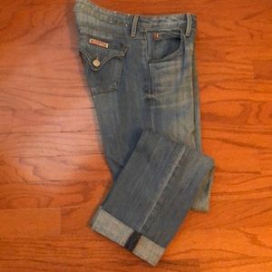 Hudson boyfriend crop jeans